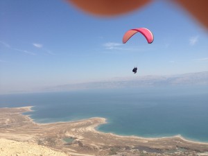 Dead Sea paragliding