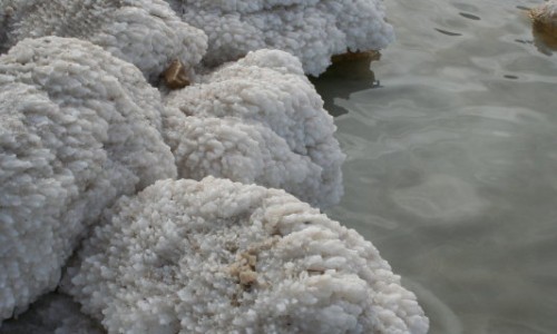 Salt at Dead Sea